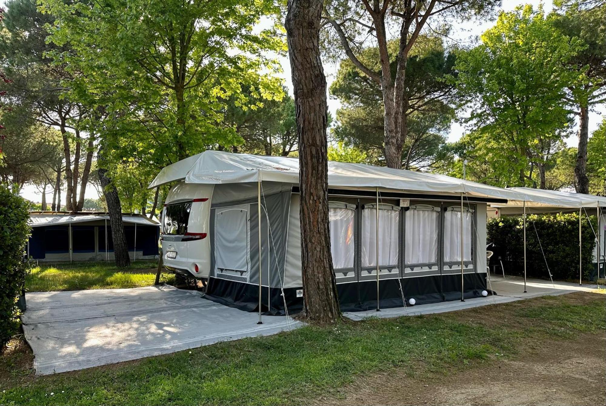 Ps-Caravaning Auf Union Lido - Wohnwagenvermietung Cavallino-Treporti Dış mekan fotoğraf